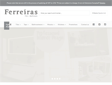 Tablet Screenshot of ferreiras.co.za